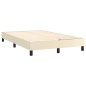 vidaXL Bettgestell Creme 120x200 cm Kunstleder vidaXL Bettgestell Creme 120x200 cm Kunstleder