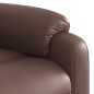 vidaXL Massagesessel mit Aufstehhilfe Braun Kunstleder vidaXL Massagesessel mit Aufstehhilfe Braun Kunstleder