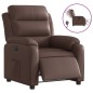 vidaXL Elektrischer Relaxsessel Braun Kunstleder vidaXL Elektrischer Relaxsessel Braun Kunstleder