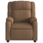 vidaXL Relaxsessel Elektrisch Braun Stoff vidaXL Relaxsessel Elektrisch Braun Stoff