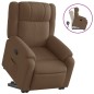 vidaXL Relaxsessel mit Aufstehhilfe Braun Stoff vidaXL Relaxsessel mit Aufstehhilfe Braun Stoff