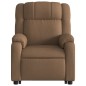vidaXL Relaxsessel mit Aufstehhilfe Braun Stoff vidaXL Relaxsessel mit Aufstehhilfe Braun Stoff