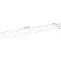 vidaXL Wandregal 160x20x3,8 cm Rechteckig Massivholz Akazie Baumkante vidaXL Wandregal 160x20x3,8 cm Rechteckig Massivholz Akazie Baumkante