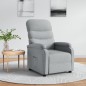 vidaXL Relaxsessel Hellgrau Stoff vidaXL Relaxsessel Hellgrau Stoff