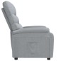 vidaXL Relaxsessel Hellgrau Stoff vidaXL Relaxsessel Hellgrau Stoff