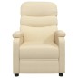 vidaXL Relaxsessel Creme Stoff vidaXL Relaxsessel Creme Stoff