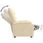 vidaXL Relaxsessel Creme Stoff vidaXL Relaxsessel Creme Stoff
