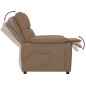 vidaXL Massagesessel Braun Stoff vidaXL Massagesessel Braun Stoff