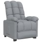 vidaXL Relaxsessel Hellgrau Stoff vidaXL Relaxsessel Hellgrau Stoff