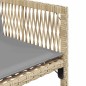 vidaXL Gartenstühle mit Kissen 4 Stk. Beigemischung Poly Rattan vidaXL Gartenstühle mit Kissen 4 Stk. Beigemischung Poly Rattan
