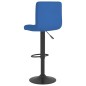 vidaXL Barhocker 2 Stk. Blau Stoff vidaXL Barhocker 2 Stk. Blau Stoff