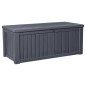 Keter Garten-Aufbewahrungsbox Rockwood 570L Anthrazit Keter Garten-Aufbewahrungsbox Rockwood 570L Anthrazit
