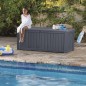 Keter Garten-Aufbewahrungsbox Rockwood 570L Anthrazit Keter Garten-Aufbewahrungsbox Rockwood 570L Anthrazit