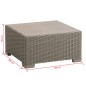 Keter Gartentisch California Cappuccino-Braun 198074 Keter Gartentisch California Cappuccino-Braun 198074