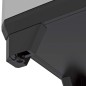 Keter Niedriger Lagerschrank Stilo Grau und Schwarz 90 cm Keter Niedriger Lagerschrank Stilo Grau und Schwarz 90 cm