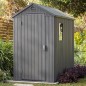 Keter Gerätehaus Darwin 46 Grau Holz-Optik Keter Gerätehaus Darwin 46 Grau Holz-Optik