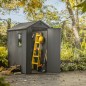 Keter Gerätehaus Darwin 46 Grau Holz-Optik Keter Gerätehaus Darwin 46 Grau Holz-Optik