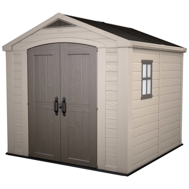 Keter Gerätehaus Factor 66 Beige Keter Gerätehaus Factor 66 Beige
