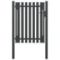 vidaXL Gartentor Stahl 1x1,7 m Anthrazit vidaXL Gartentor Stahl 1x1,7 m Anthrazit
