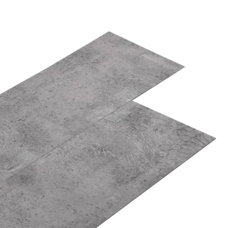 vidaXL PVC-Fliesen 4,46 m² 3 mm Selbstklebend Zementbraun