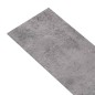 vidaXL PVC-Fliesen 4,46 m² 3 mm Selbstklebend Zementbraun vidaXL PVC-Fliesen 4,46 m² 3 mm Selbstklebend Zementbraun