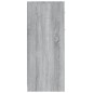 vidaXL Badezimmerschrank Grau Sonoma 60x33x80 cm Holzwerkstoff vidaXL Badezimmerschrank Grau Sonoma 60x33x80 cm Holzwerkstoff
