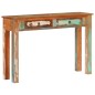 vidaXL Konsolentisch 110x30x75 cm Altholz Massiv vidaXL Konsolentisch 110x30x75 cm Altholz Massiv