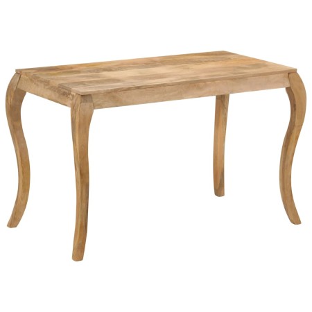 vidaXL Esstisch 118×60×76 cm Massivholz Mango
