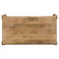 vidaXL Esstisch 118×60×76 cm Massivholz Mango vidaXL Esstisch 118×60×76 cm Massivholz Mango