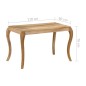 vidaXL Esstisch 118×60×76 cm Massivholz Mango vidaXL Esstisch 118×60×76 cm Massivholz Mango