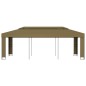 vidaXL Pavillon mit Doppeldach 3x6 m Taupe 180 g/m² vidaXL Pavillon mit Doppeldach 3x6 m Taupe 180 g/m²