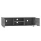 vidaXL TV-Schrank Grau Sonoma 140x40,5x35 cm Holzwerkstoff vidaXL TV-Schrank Grau Sonoma 140x40,5x35 cm Holzwerkstoff