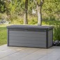 Keter Gartentruhe Cortina 570 L Grau Keter Gartentruhe Cortina 570 L Grau