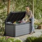Keter Gartentruhe Cortina 570 L Grau Keter Gartentruhe Cortina 570 L Grau