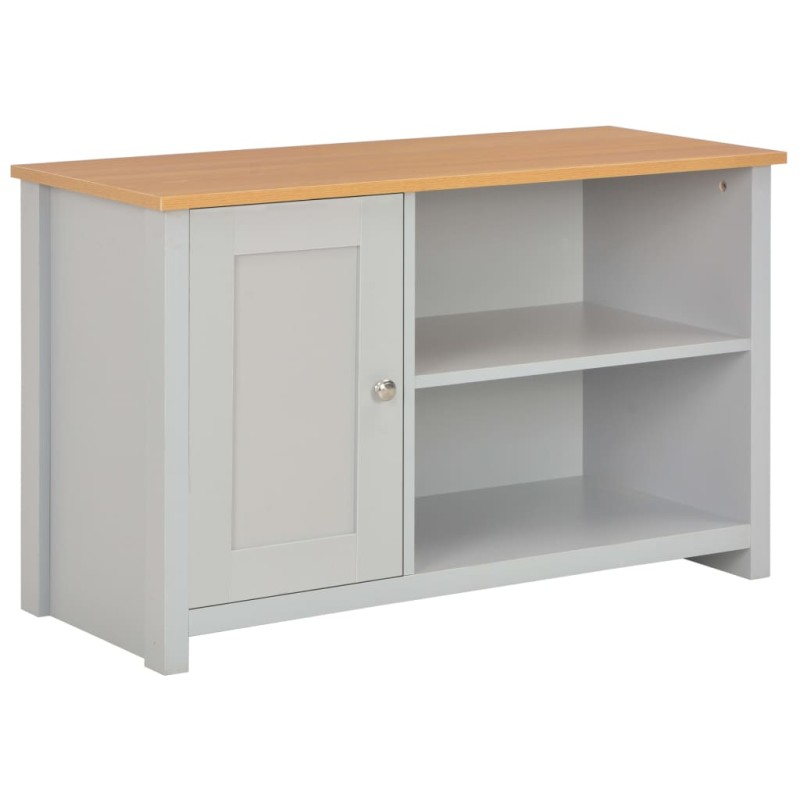 vidaXL TV-Schrank Grau 95x39x58 cm vidaXL TV-Schrank Grau 95x39x58 cm