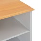vidaXL TV-Schrank Grau 95x39x58 cm vidaXL TV-Schrank Grau 95x39x58 cm