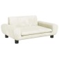 vidaXL Kindersofa Creme 70x45x33 cm Samt vidaXL Kindersofa Creme 70x45x33 cm Samt