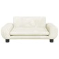vidaXL Kindersofa Creme 70x45x33 cm Samt vidaXL Kindersofa Creme 70x45x33 cm Samt