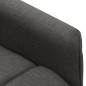 vidaXL Massagesessel mit Aufstehhilfe Dunkelgrau Stoff vidaXL Massagesessel mit Aufstehhilfe Dunkelgrau Stoff