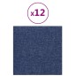 vidaXL Wandpaneele 12 Stk. Blau 30x30 cm Stoff 1,08 m² vidaXL Wandpaneele 12 Stk. Blau 30x30 cm Stoff 1,08 m²