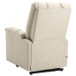 vidaXL Aufstehsessel Creme Stoff vidaXL Aufstehsessel Creme Stoff