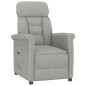 vidaXL Relaxsessel Hellgrau Wildleder-Optik vidaXL Relaxsessel Hellgrau Wildleder-Optik