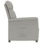 vidaXL Relaxsessel Hellgrau Wildleder-Optik vidaXL Relaxsessel Hellgrau Wildleder-Optik