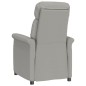 vidaXL Relaxsessel Hellgrau Wildleder-Optik vidaXL Relaxsessel Hellgrau Wildleder-Optik