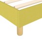vidaXL Bettgestell ohne Matratze Grün 100x200 cm Stoff vidaXL Bettgestell ohne Matratze Grün 100x200 cm Stoff