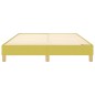 vidaXL Bettgestell ohne Matratze Grün 140x190 cm Stoff vidaXL Bettgestell ohne Matratze Grün 140x190 cm Stoff