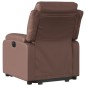 vidaXL Relaxsessel mit Aufstehhilfe Braun Kunstleder vidaXL Relaxsessel mit Aufstehhilfe Braun Kunstleder