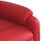 vidaXL Massagesessel mit Aufstehhilfe Elektrisch Rot Kunstleder vidaXL Massagesessel mit Aufstehhilfe Elektrisch Rot Kunstleder