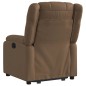 vidaXL Relaxsessel mit Aufstehhilfe Elektrisch Braun Stoff vidaXL Relaxsessel mit Aufstehhilfe Elektrisch Braun Stoff