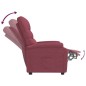 vidaXL Relaxsessel Weinrot Stoff vidaXL Relaxsessel Weinrot Stoff